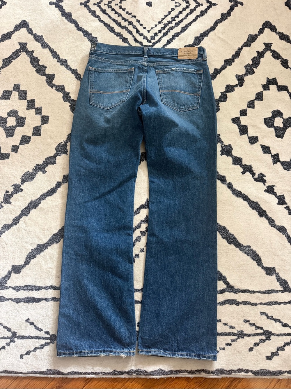 Y2K Deadstock Abercrombie and Fitch Slim Boot cut jeans size 33x32 NWT